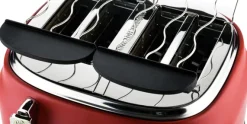 Retro Broodrooster 4 Slice Toaster Rood Westinghouse