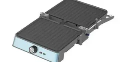 Retro Contactgrill Blauw Westinghouse