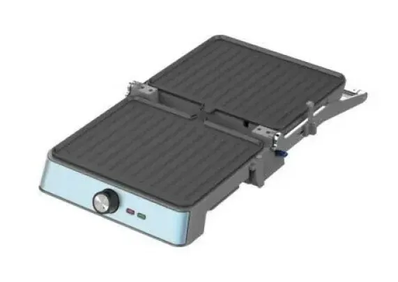 Retro Contactgrill Blauw Westinghouse