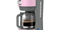 Retro Filterkoffie machine Roze Westinghouse