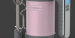 Retro Handmixer Roze Westinghouse