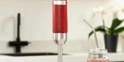 Retro Staafmixer Rood Westinghouse