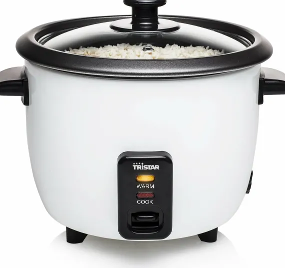 Rijstkoker 0,6 L Tristar wit