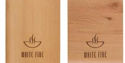 Rookplank Ceder set van 2 Whitefire