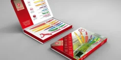 RVS messenset 7 delig + bonus dunschiller