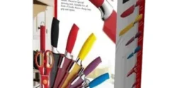 RVS messenset 8-delig met standaard colour