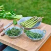 Schaal Asmara Green-Grey 22cm