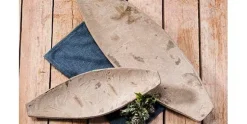 Schaal 60 cm x 20 cm aardewerk