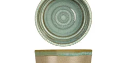 Schaaltje 10 cm Basalt Ocean Green