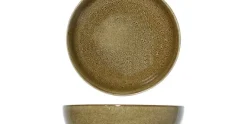 Schaaltje 11,5 cm bruin Sparkling