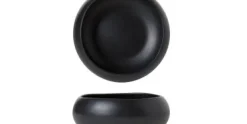 Schaaltje 12 cm Rainbow black mat