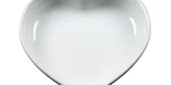 Schaaltje 5 cm set van 6 hartvormig