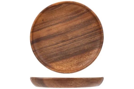 Schaaltje rond Acacia 20cm