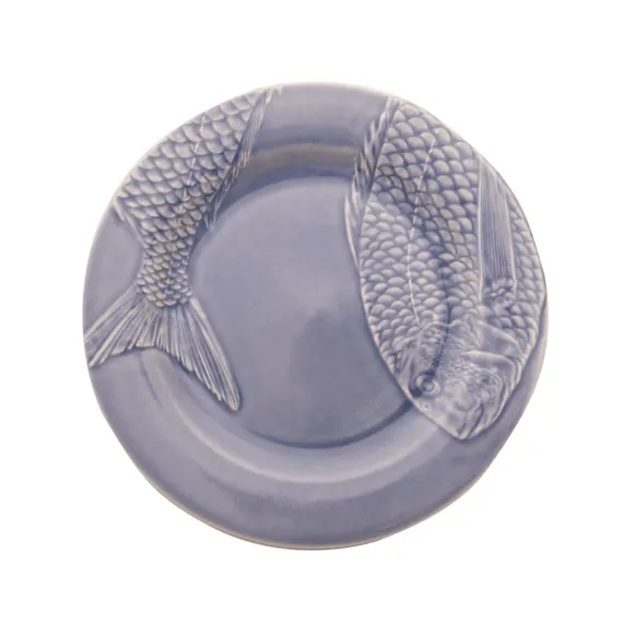 Serveerbord 29,5 cm Vis Motief Blauw