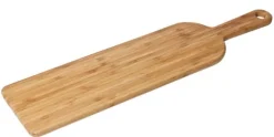 Serveer - hapjesplank 80 cm hout