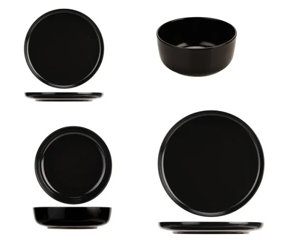 Serviesset 24-delig Baltic black