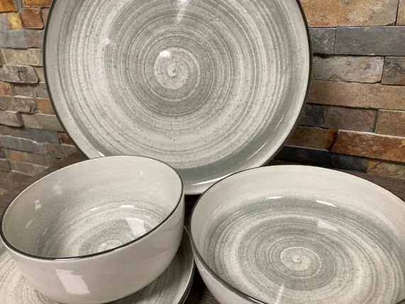 Serviesset 24-delig Baltic grey