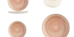 Serviesset 24-delig Baltic peach