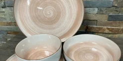 Serviesset 24-delig Baltic peach
