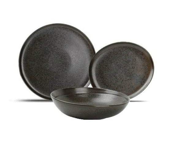 Serviesset 18-delig Black Ceres 6 personen
