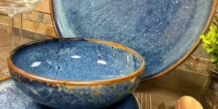 Serviesset 24-delig Nova blauw