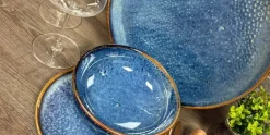 Serviesset 18-delig Nova blauw