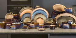 Serviesset 18-delig Quintana blauw