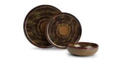 Serviesset 12-delig Sandy Flare Tabo