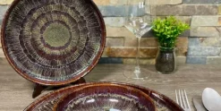 Serviesset 12-delig Sandy Flare Tabo