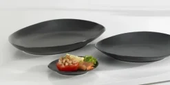 Serviesset 12 personen Vongola zwart