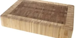 Snijplank bamboe 36x26x6cm Cosy&Trendy