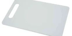 Snijplank 38cm wit met sapgeul