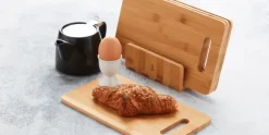 Snijplanken bamboe in houder