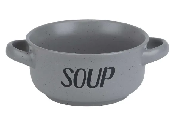 Soepkom "soup" grey 47CL