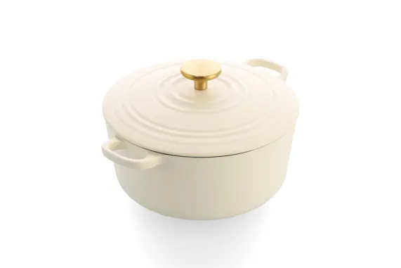 Stoofpot BK Bourgogne 24 cm Cream White