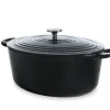 Stoofpot BK Bourgogne Ovaal 32 cm Jet Black