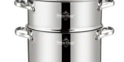 Stoompan RVS 12 liter