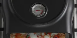 Stove top pizza oven Fernus Charcoal Mat zwart