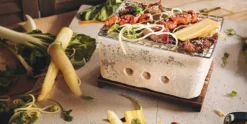 Tafel BBQ aardewerk 20 cm x 10 cm