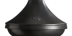 Tajine 33 cm inductie Emile Henry zwart