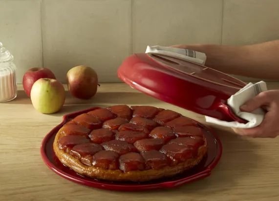 Tarte Tatin set 28 cm Emile Henry Grand Cru