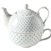 Tea for One theeset Blue Triangle