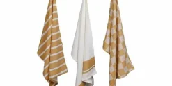 Theedoek Amber Set van 3