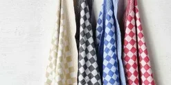 Theedoek Blauw Set van 6