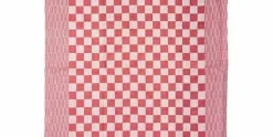 Theedoek Rood Set van 6