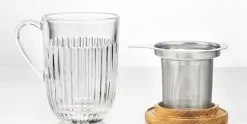 Theeglas met filter 40cl