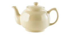 Theepot 0.45L Glanzend 2-Kops Creme