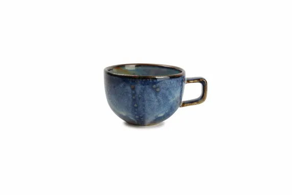 Theeset pot 80 cl met 4 kopjes Nova Blue