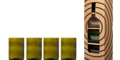 Tumbler 33cl set van 4 Olijf Rebottled