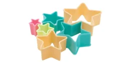 Uitsteekvormpjes set van 6 stuks Ster Dotz